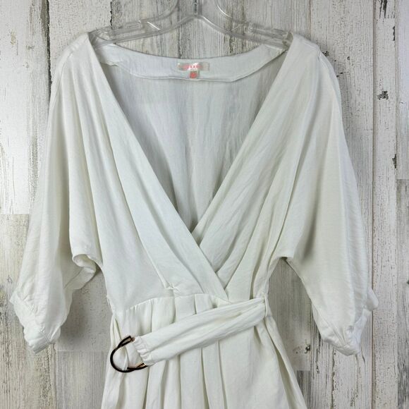 LUXXEL WHITE ROMPER SIZE L - Picture 3 of 10